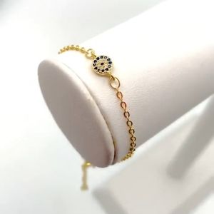 .925 Sterling Silver: Gold plated 100% .925 sterling tailsman bracelet; nwot